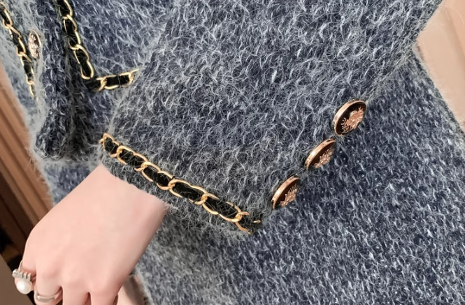 【即納】フリンジツイードセットアップ（2DESIGN）