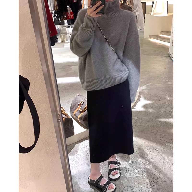 ペンシルニットスカート(8colors)