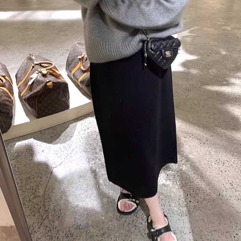 ペンシルニットスカート(8colors)