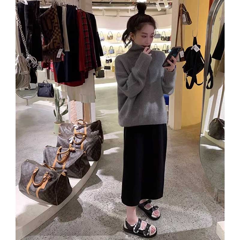 ペンシルニットスカート(8colors)