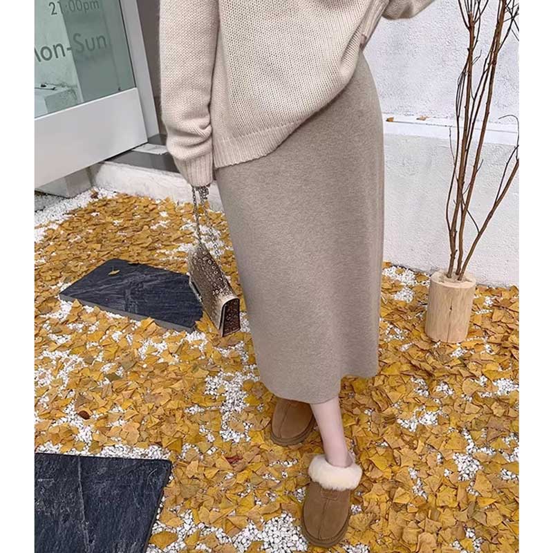 ペンシルニットスカート(8colors)