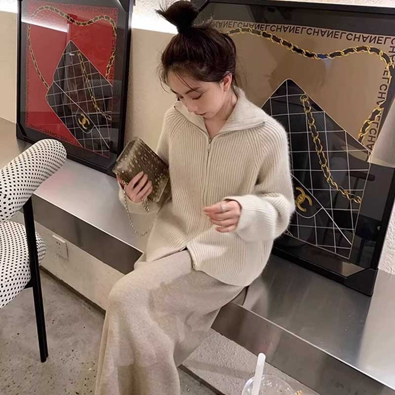 ペンシルニットスカート(8colors)