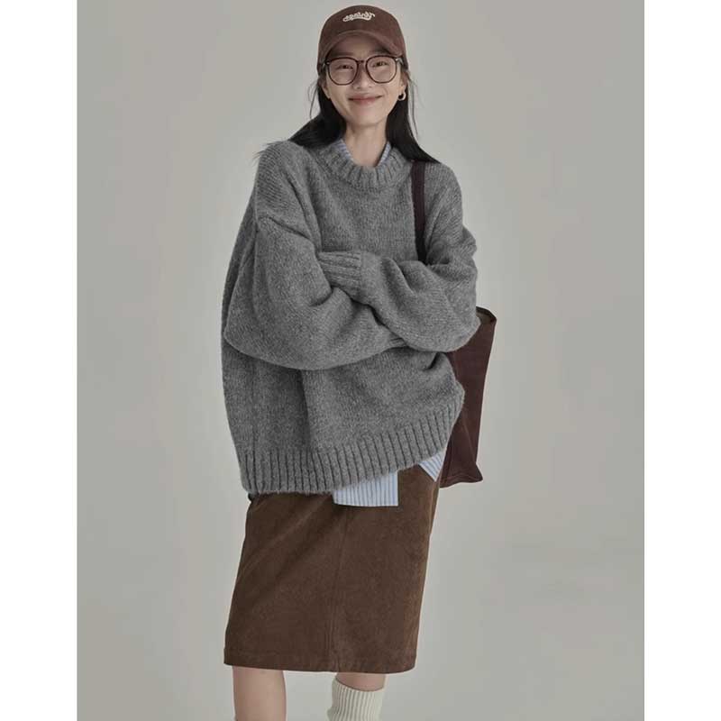 プルオーバーニット(2colors)