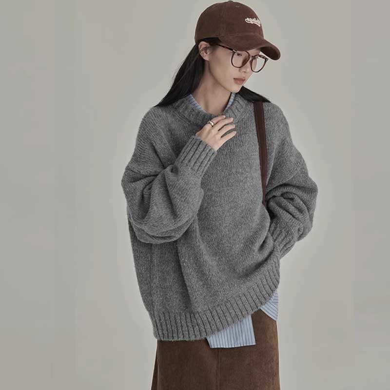 プルオーバーニット(2colors)