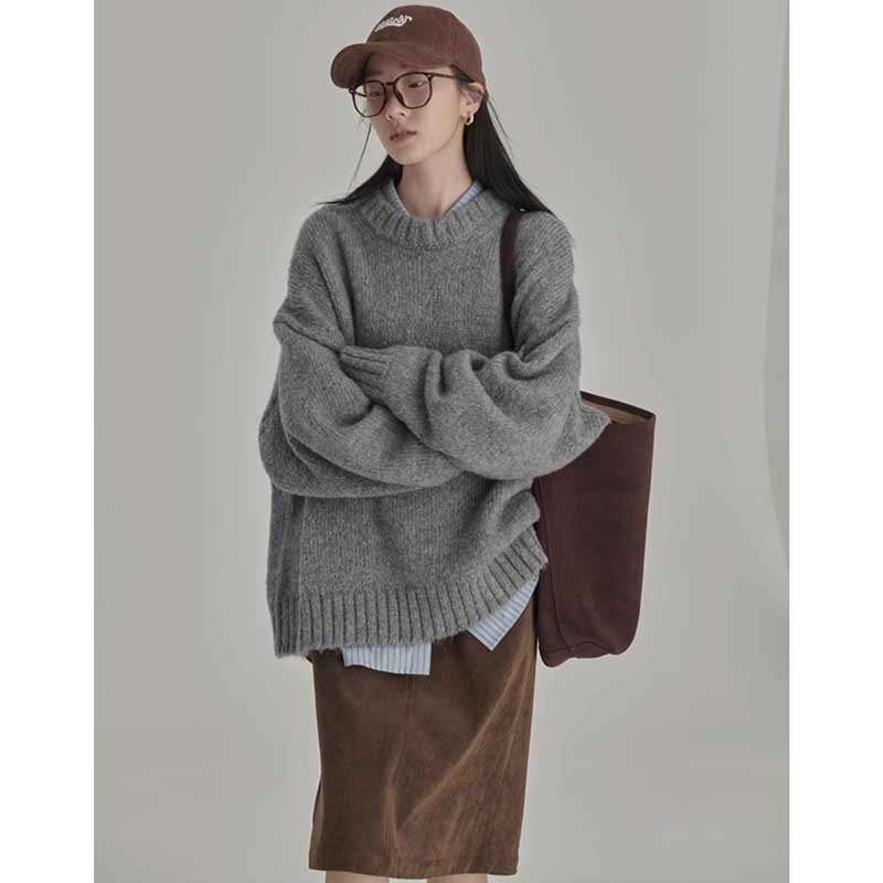 プルオーバーニット(2colors)