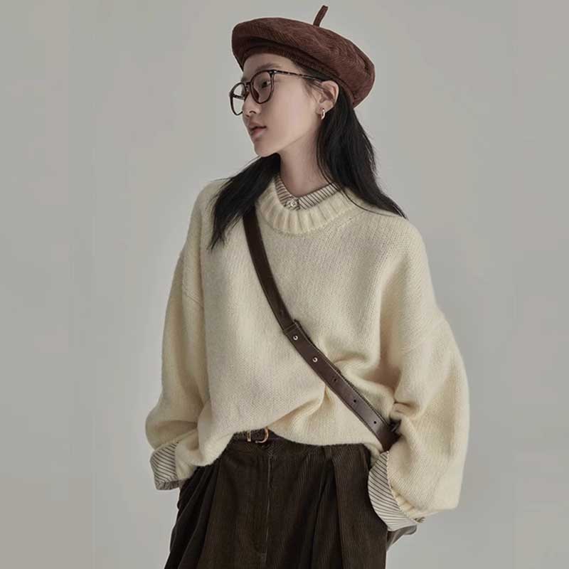 プルオーバーニット(2colors)