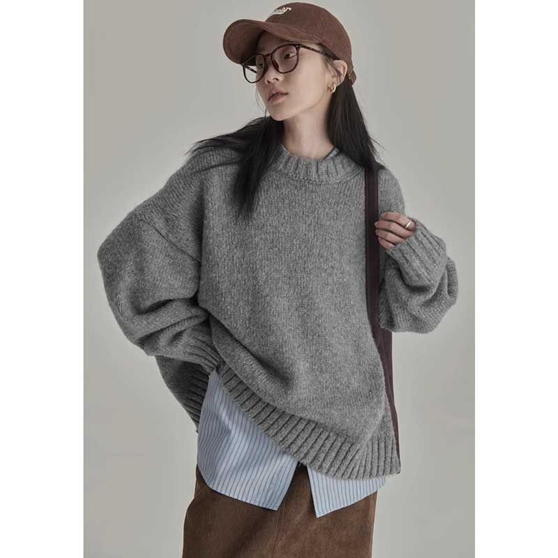 プルオーバーニット(2colors)