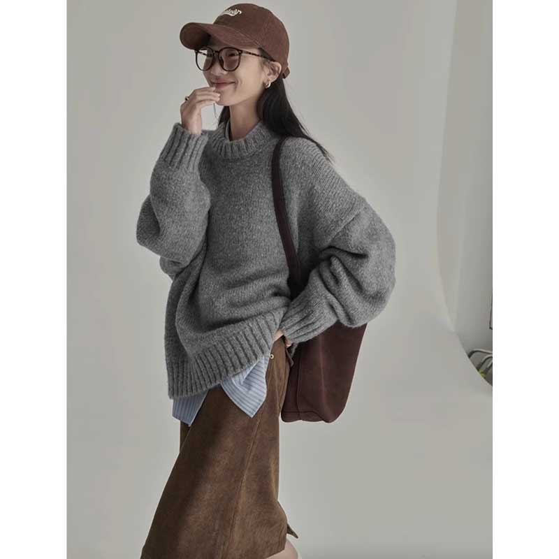 プルオーバーニット(2colors)