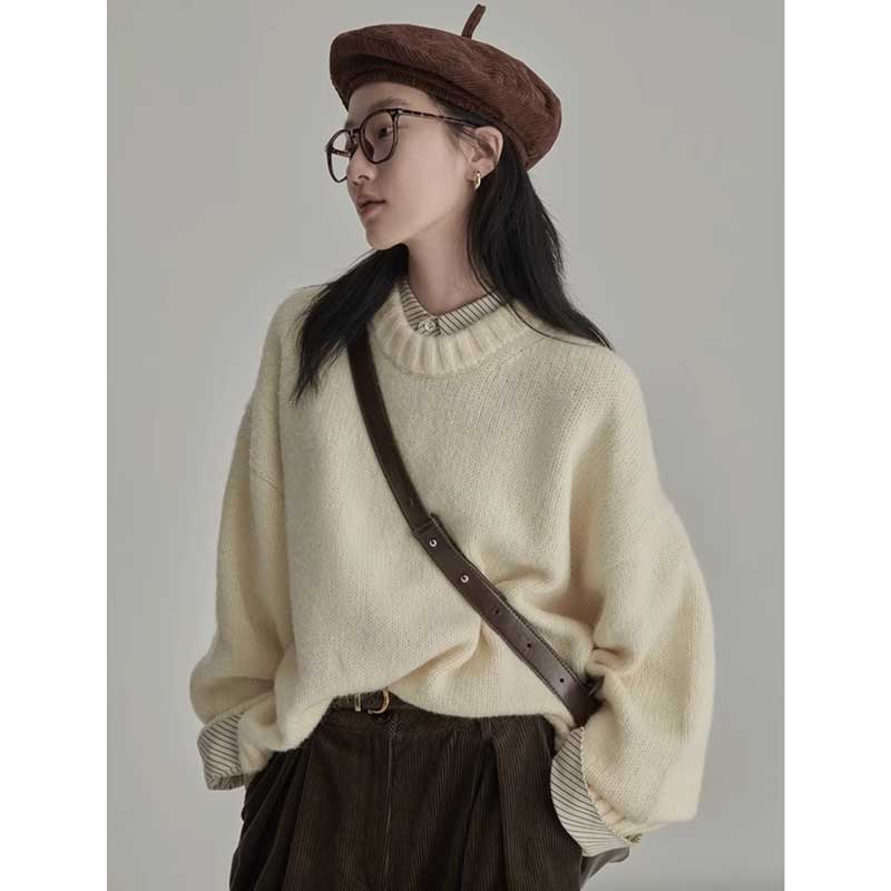 プルオーバーニット(2colors)