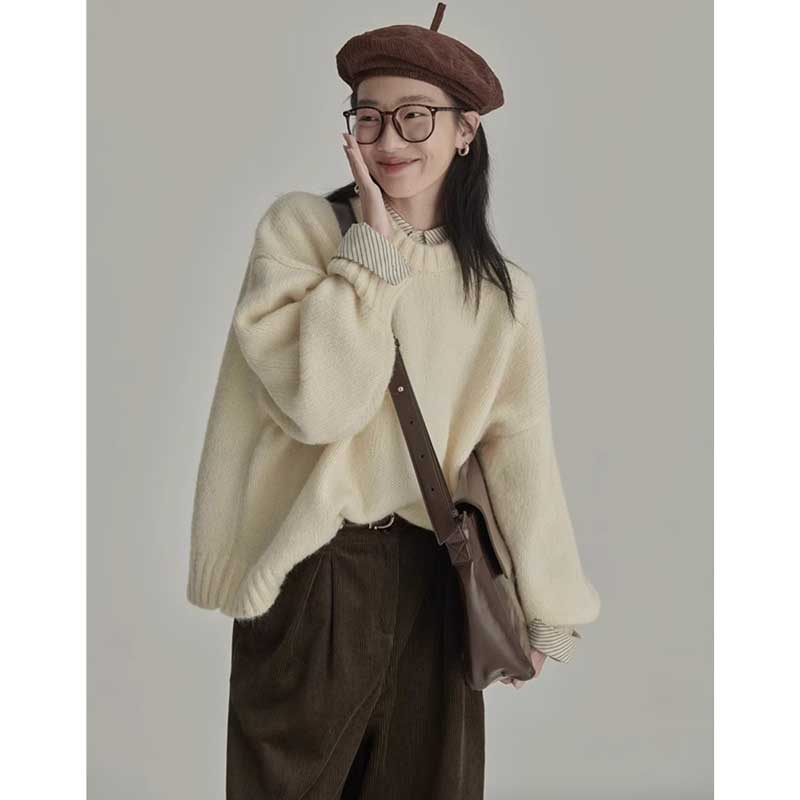 プルオーバーニット(2colors)