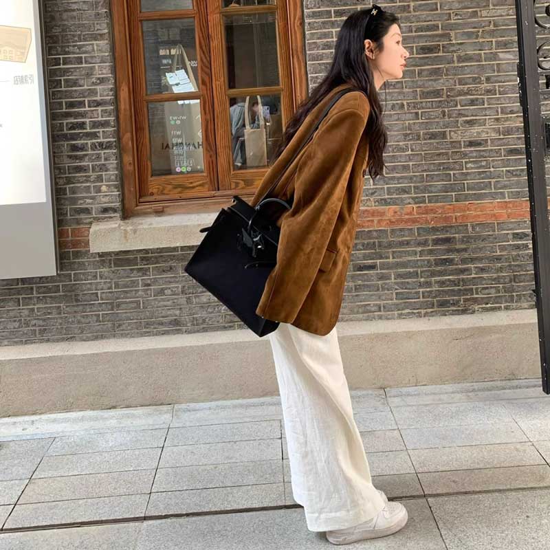 【即納】レトロスエードジャケット