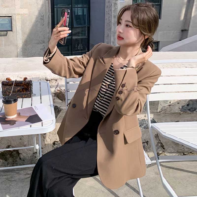 【即納】ミディ丈テーラードジャケット