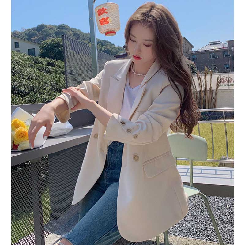 【即納】ミディ丈テーラードジャケット