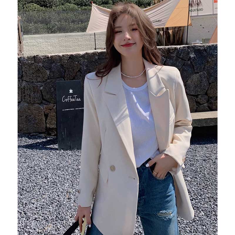 【即納】ミディ丈テーラードジャケット