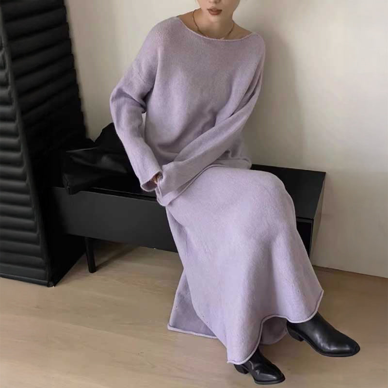 ルーズニットセットアップ(4colors)