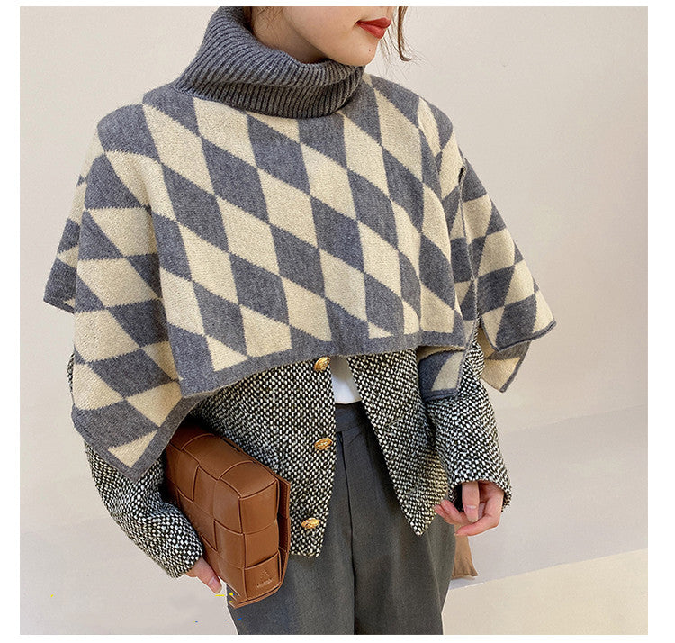 【Outer】秋冬ニットボレロ　W14555