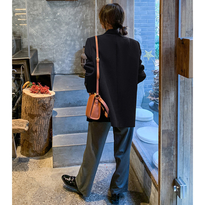 【即納】オーバーサイズブラックジャケット