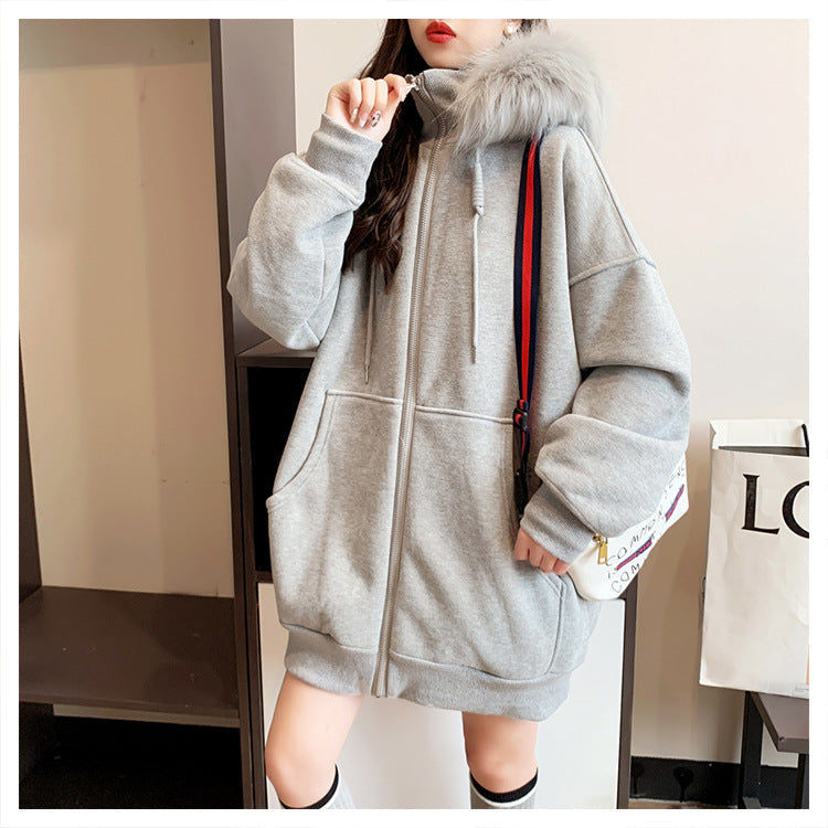 【Outer】ファージップパーカー    W14183