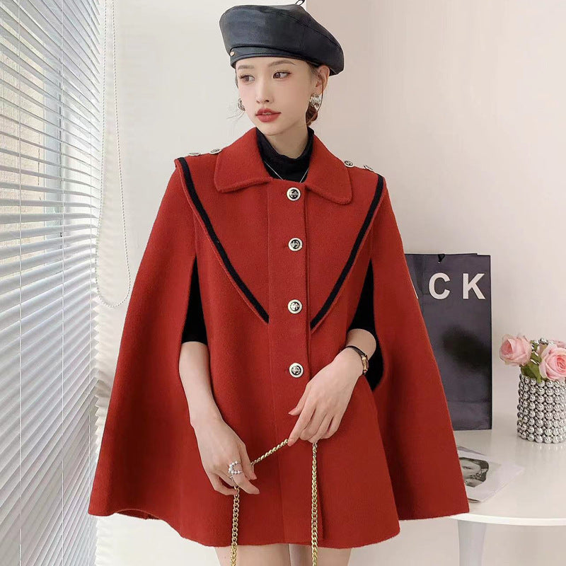 【Outer】3色展開ボレロコート　Z8319