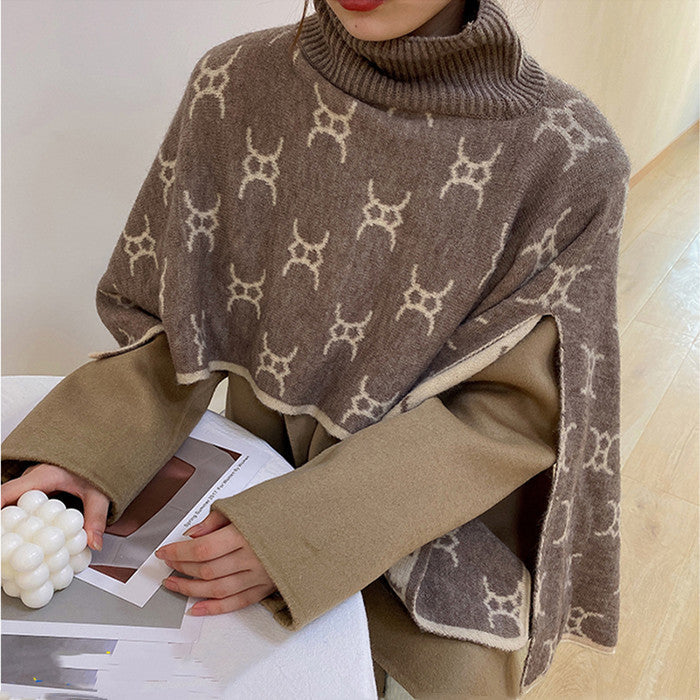 【Outer】秋冬ニットボレロ　W14555