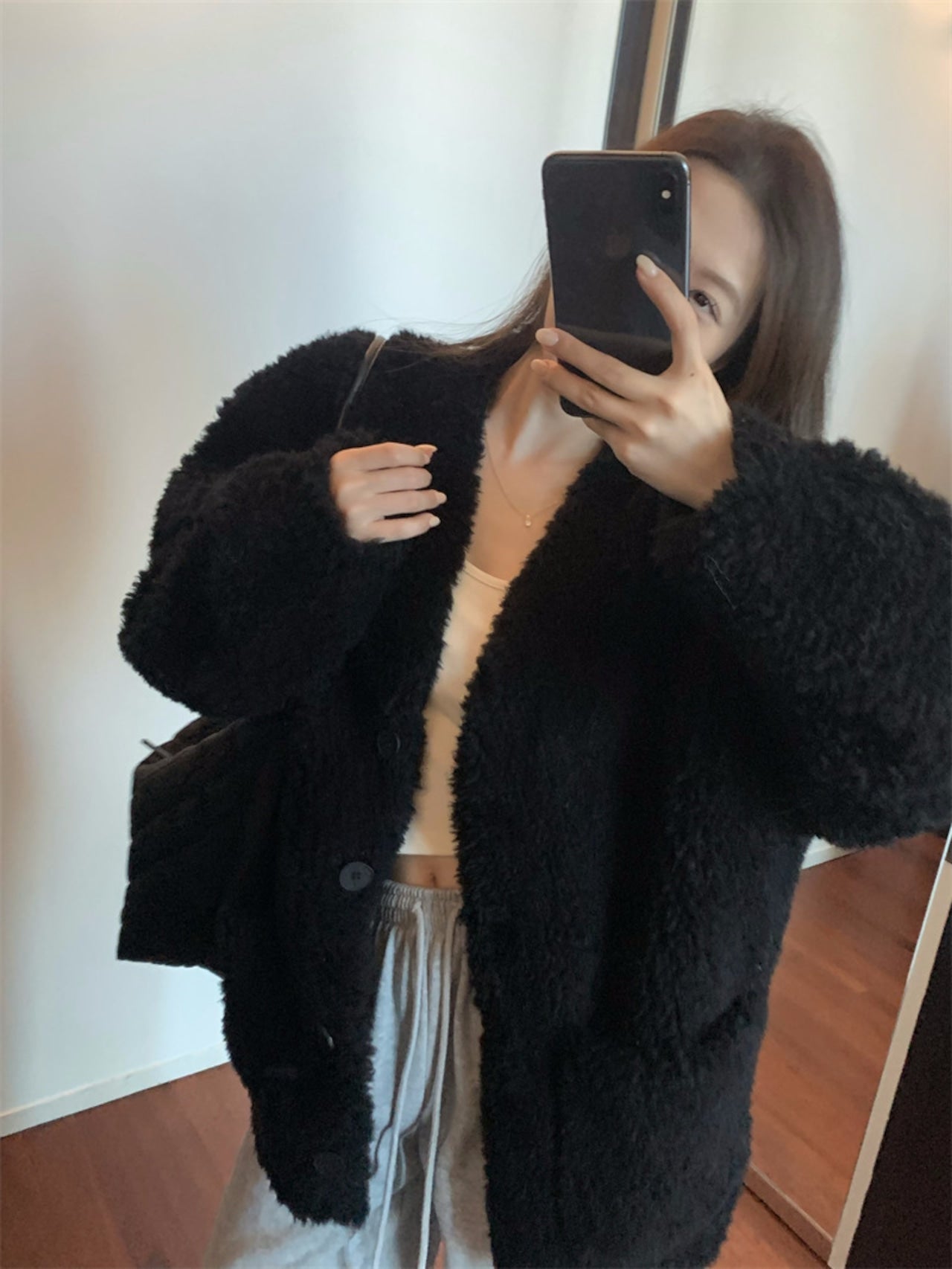 【Outer】ラムズウールコート　W14594